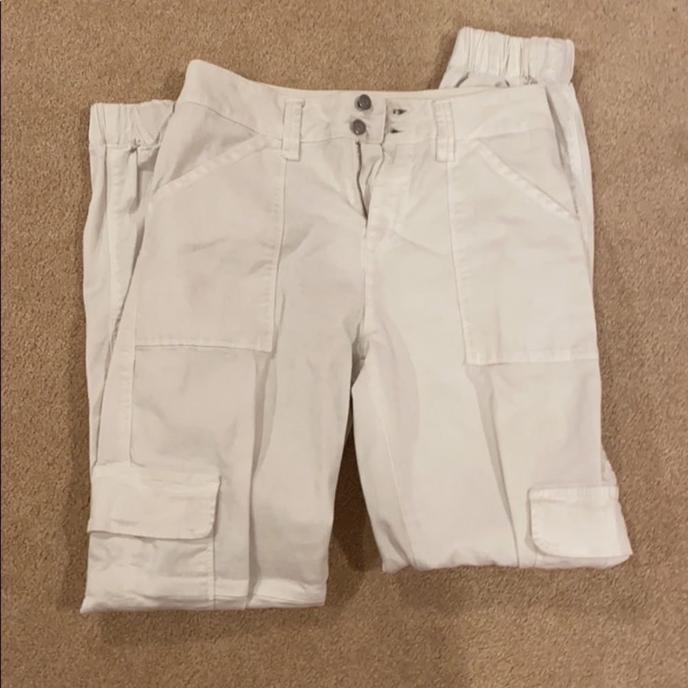 brandy white cargos